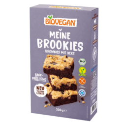Mélange Pour Brookies 320g – Brownies X Cookies Véganes – BIOVEGAN <b>DDM: 31-10-24