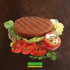 vegan burger tomate tomaat