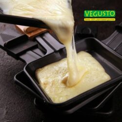 Raclette NoMuh VEGUSTO 2x200g </br>Vegan alternatief voor raclettekaas “Natuur” </br>THT: 24-3-24