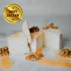 SIMPLY WHITE Truffe – Affiné Végétal “Style Brie x Camembert” À La Truffe Blanche [DDM: 23/6/23] 150g
