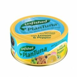 PLANTUNA Citroen-Peper 150g </br>Vegan alternatief voor Tonijn UNFISHED </br>DDM: 22-9-25