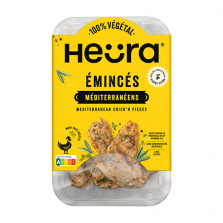 heura émincé stuk méditérranéen vegan belgique belgie belgium nederland luxembourg vlees viande poulet kip