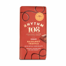 Tablette de Chocolat Fourrée “Truffe & Noisettes” 100g – Rhythm108