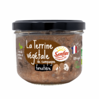 terrine végétale de campagne forestière paté bosland terrine vegan vleesvervanger senfas belgie belgique belgium végétalien plantaardig