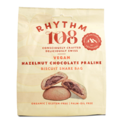 Krokante Koekjes Met Chocolade & Hazelnoten 135g – Rhythm108 </br>THT: 10-12-24