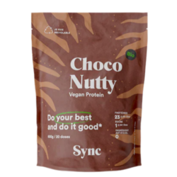 Vegan Eiwitpoeder – <b>Choco Nutty</b> – 600g THT: 02-2026