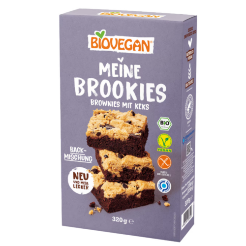 brookies mix brownie cookie vegan patisserie belgique belgie belgium cuisine recette dessert vegetalien sans lactose sans lait