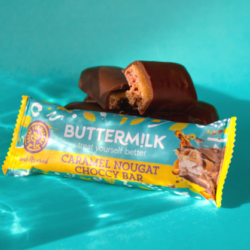Barre Caramel Nougat & Chocolat 50g – Buttermilk