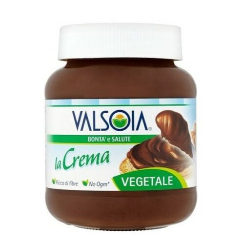 la crema nutella valsoia vegan végétalien végétal plantaardig sans lait zonder melk