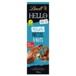 Chocolade Met Pretzels & Hazelnoten 100g – Hello Lindt <b>THT: 12-2024 (Copy) (Copy)