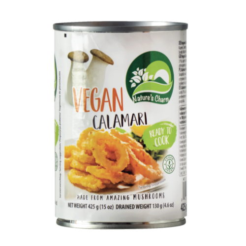 vegan calamari nature's charm calamar vegan belgique belgie fruits de mer