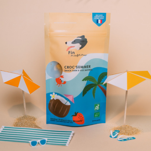 friandises pour chiens fin museau vegan vegetalien belgique belgium belgie noix de coco et fruits rouges fraise verjaardagstraktaties voor honden kokosnoot aardbei rood fruit plantaardig