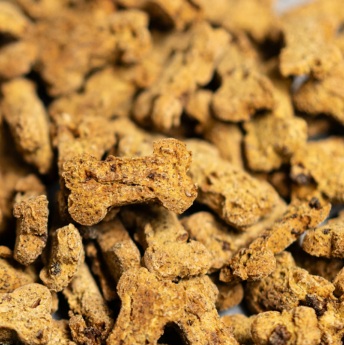 friandises pour chiens au chanvre et à la banane par fin museau france vegan végétalien calme vitalité vegan plantaardig hennep banaan honden snacks belgique belgie