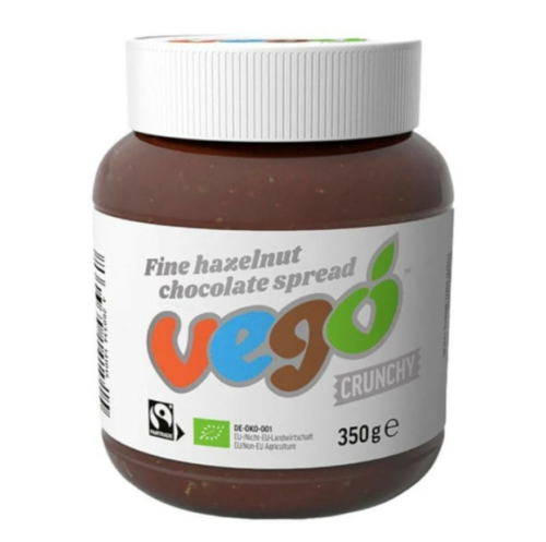 pâte à tartiner chocolat vegan vego crunchy belgique belgie belgium