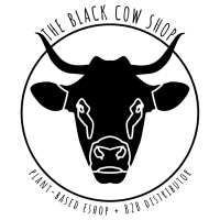 logo the black cow shop vegan fromagerie